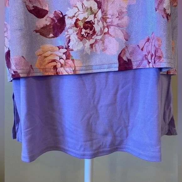 DG2 By Diane Gilman Velvet Blouse Size XS - Picture 2 of 9